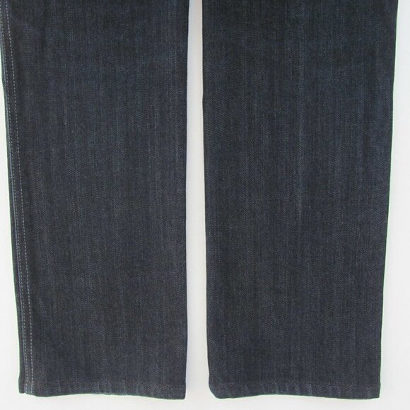7 for all Mankind Jeans Womens Size 29 (31 x 29) Kate Straight Leg Dark Wash EUC - Picture 6 of 8